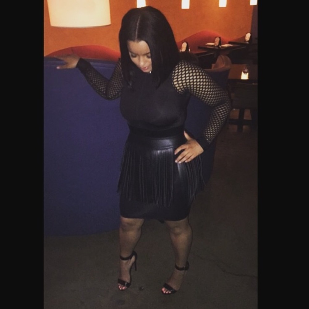 Bcbg Fringe Belt worn once